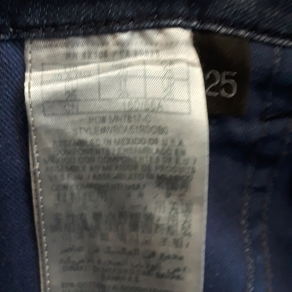 GUESS Curvy Sophia Skinny blue Jeans size 25 - Picture 8 of 8